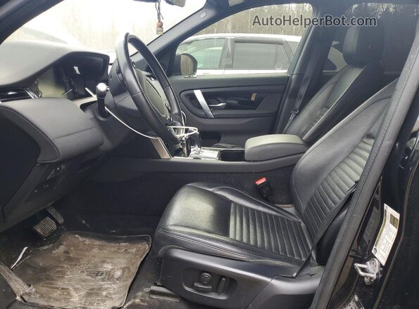 SALCJ2FX2LH835199 2020 LAND ROVER DISCOVERY Черный Вид салона спереди