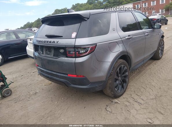 SALCJ2FX2MH904202 2021 LAND ROVER DISCOVERY SPORT Gray Հետևի աջ
