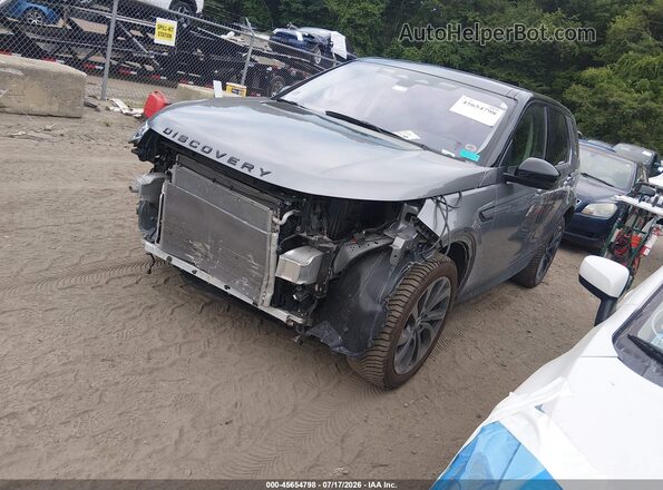 SALCJ2FX2MH904202 2021 LAND ROVER DISCOVERY SPORT Gray Առջևի ձախ երեք քառորդ տեսարան