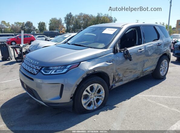 SALCJ2FX3MH889905 2021 LAND ROVER DISCOVERY SPORT Серый Передняя левая четверть