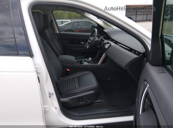 SALCJ2FX3RH346822 2024 LAND ROVER DISCOVERY SPORT White Вид салону спереду