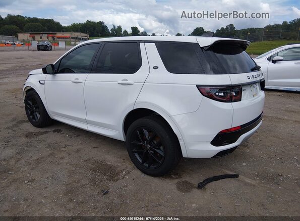 SALCJ2FX3RH346822 2024 LAND ROVER DISCOVERY SPORT White Задня ліва чверть