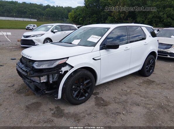 SALCJ2FX3RH346822 2024 LAND ROVER DISCOVERY SPORT White Передня ліва чверть