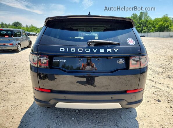 SALCJ2FX6MH902842 2021 LAND ROVER DISCOVERY Black უკანა ხედი