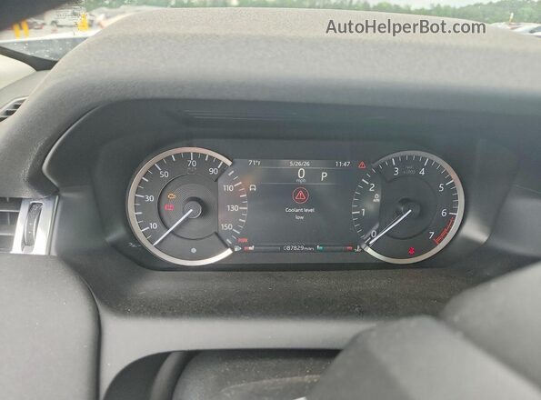 SALCJ2FX8LH841153 2020 LAND ROVER DISCOVERY White Instrument cluster view