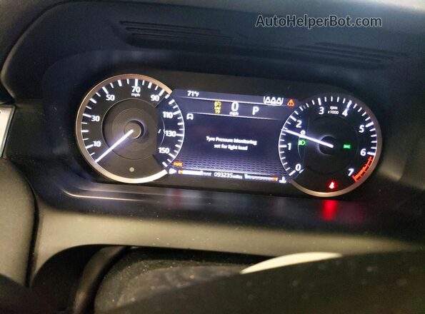 SALCJ2FX8LH865274 2020 LAND ROVER DISCOVERY Серый Вид щитка приборов