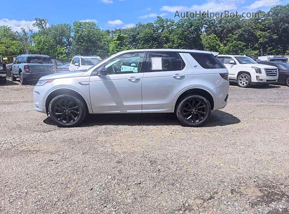SALCJ2FX8SH354839 2025 LAND ROVER DISCOVERY Silver VIN sticker view