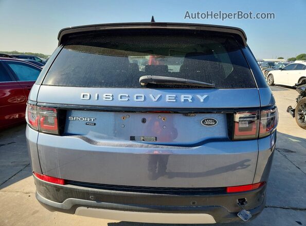 SALCK2FX1LH833733 2020 LAND ROVER DISCOVERY Синий Вид сзади