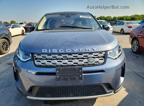 SALCK2FX1LH833733 2020 LAND ROVER DISCOVERY Синий Вид спереди