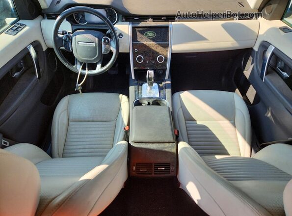 SALCK2FX1LH833733 2020 LAND ROVER DISCOVERY Синий Вид панели приборов