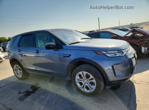 SALCK2FX1LH833733 2020 LAND ROVER DISCOVERY Синий Передняя правая четверть