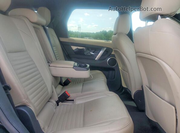 SALCK2FX1LH848362 2020 LAND ROVER DISCOVERY Black Вид задньої частини салону
