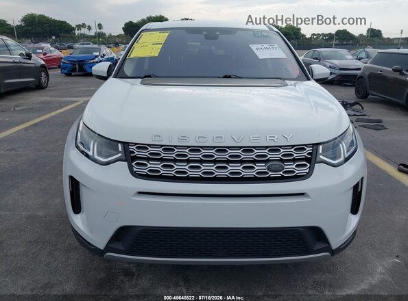 SALCK2FXXLH865225 2020 LAND ROVER DISCOVERY SPORT White უკანა სალონის ხედი