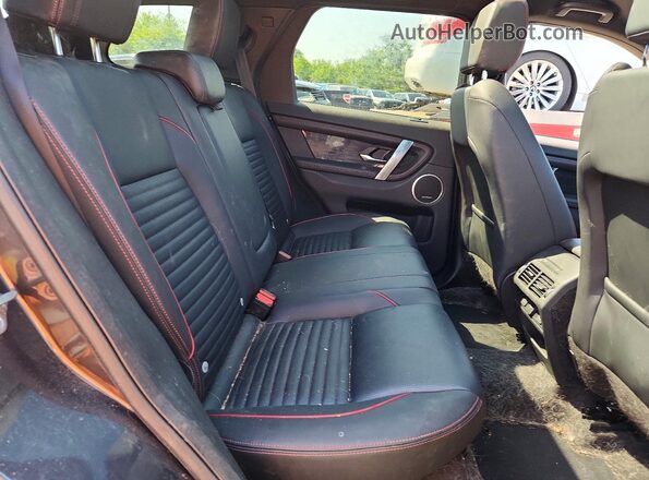 SALCL2FX1PH337690 2023 LAND ROVER DISCOVERY Gray უკანა სალონის ხედი