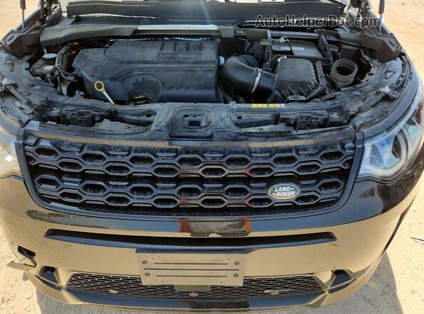 SALCL2FX4PH323248 2023 LAND ROVER DISCOVERY Black Widok komory silnika
