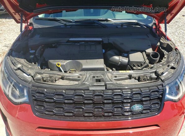 SALCL2FX4PH330927 2023 LAND ROVER DISCOVERY Red Widok wnętrza z tyłu