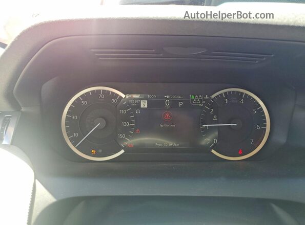SALCL2FX4PH330927 2023 LAND ROVER DISCOVERY Red Widok zestawu wskaźników