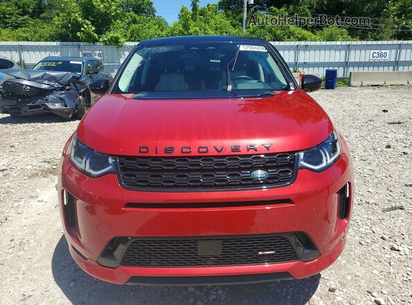 SALCL2FX4PH330927 2023 LAND ROVER DISCOVERY Red Widok z przodu