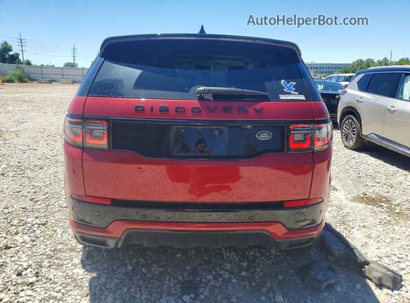 SALCL2FX4PH330927 2023 LAND ROVER DISCOVERY Red Widok z tyłu