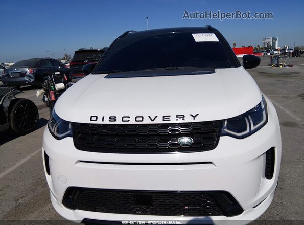 SALCL2FX6PH337958 2023 LAND ROVER DISCOVERY SPORT White Вид задньої частини салону