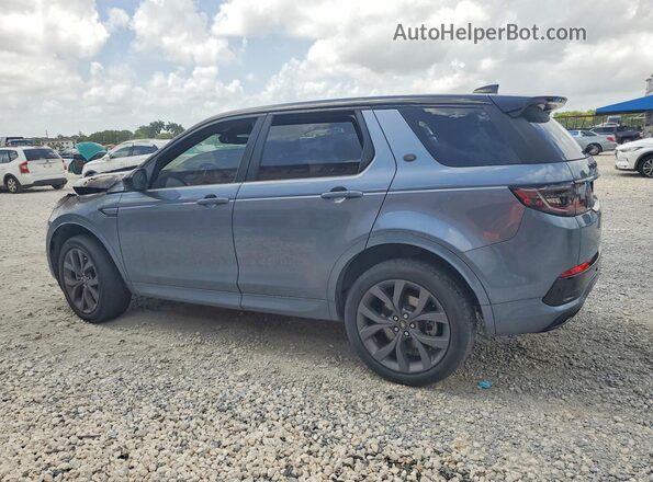 SALCL2FX7NH910623 2022 LAND ROVER DISCOVERY Blue Հետևի ձախ