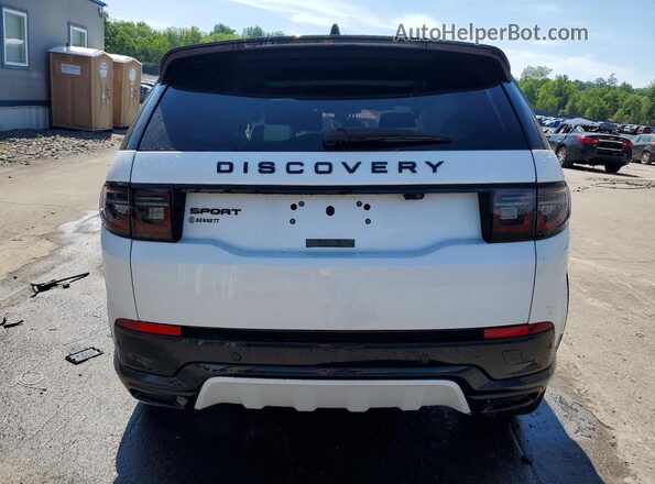 SALCL2FXXRH347458 2024 LAND ROVER DISCOVERY White Вид ззаду