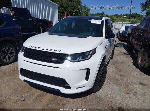 SALCM2GX7LH845054 2020 LAND ROVER DISCOVERY SPORT White Передня ліва чверть