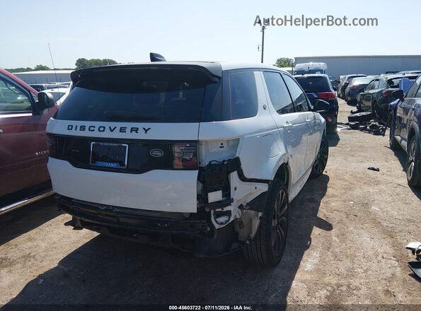 SALCM2GX7LH845054 2020 LAND ROVER DISCOVERY SPORT White Задня права чверть