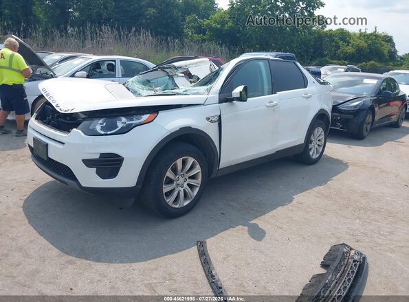 SALCP2BG0GH579607 2016 LAND ROVER DISCOVERY SPORT White წინა მარცხენა ხედი სამი მეოთხედიდან