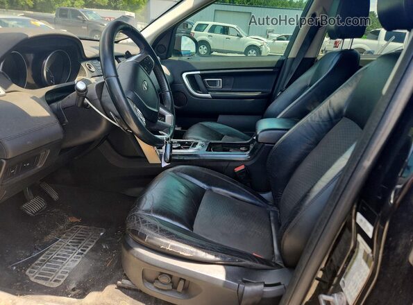 SALCP2BG0HH650774 2017 LAND ROVER DISCOVERY Black Սալոնի դիմացի տեսք