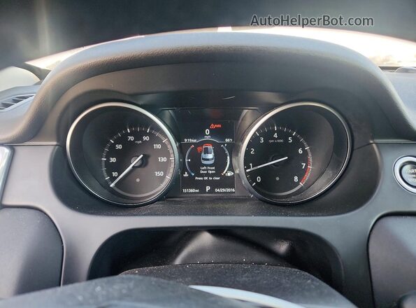 SALCP2BG0HH653285 2017 LAND ROVER DISCOVERY Silver Instrument cluster view