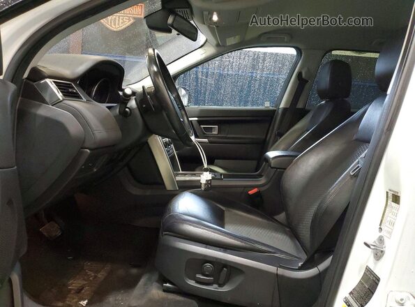 SALCP2BG2HH693674 2017 LAND ROVER DISCOVERY White Вид салону спереду