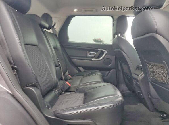SALCP2BG3GH608498 2016 LAND ROVER DISCOVERY Gray Rear interior view