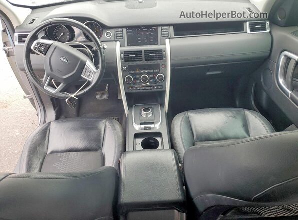 SALCP2BG3GH608498 2016 LAND ROVER DISCOVERY Gray Dashboard view