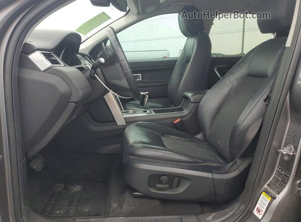 SALCP2BG3GH608498 2016 LAND ROVER DISCOVERY Gray Front interior view