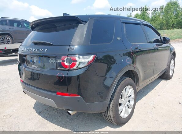SALCP2BG3HH659582 2017 LAND ROVER DISCOVERY SPORT Black Tył prawy