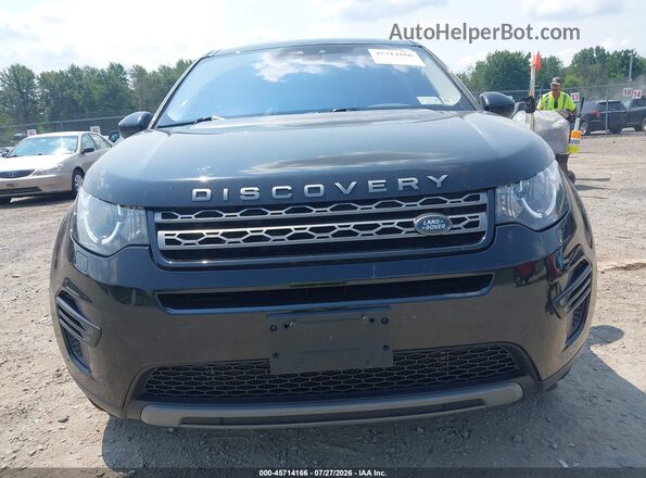 SALCP2BG3HH659582 2017 LAND ROVER DISCOVERY SPORT Black Widok zestawu wskaźników