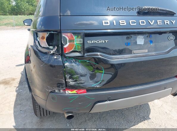 SALCP2BG3HH659582 2017 LAND ROVER DISCOVERY SPORT Black Widok z przodu