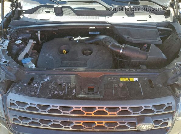 SALCP2BG3HH696793 2017 LAND ROVER DISCOVERY Black Widok komory silnika