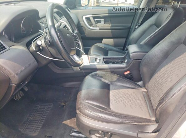 SALCP2BG4GH615282 2016 LAND ROVER DISCOVERY Silver Widok wnętrza z przodu