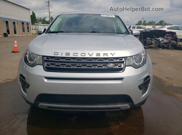SALCP2BG4GH615282 2016 LAND ROVER DISCOVERY Silver Widok z przodu
