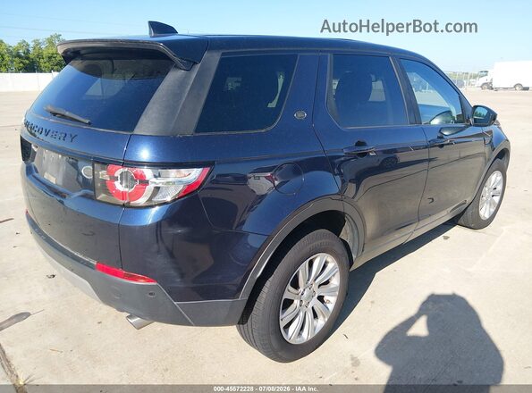 SALCP2BG4HH661048 2017 LAND ROVER DISCOVERY SPORT Синий Задняя правая четверть