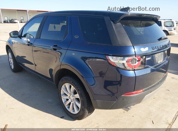 SALCP2BG4HH661048 2017 LAND ROVER DISCOVERY SPORT Синий Задняя левая четверть