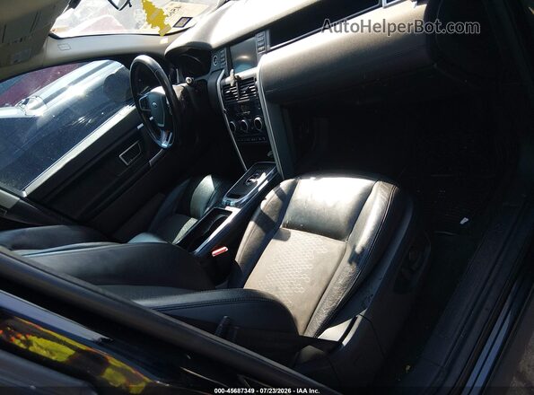 SALCP2BG4HH673782 2017 LAND ROVER DISCOVERY SPORT Черный Вид салона спереди