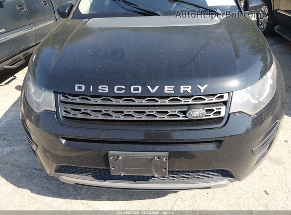 SALCP2BG4HH673782 2017 LAND ROVER DISCOVERY SPORT Черный Вид спереди