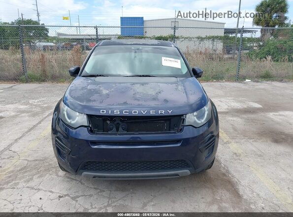 SALCP2BG5GH580557 2016 LAND ROVER DISCOVERY SPORT Dark Blue წინა ხედი