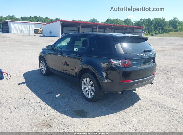 SALCP2BG6GH548085 2016 LAND ROVER DISCOVERY SPORT Black Tył lewy