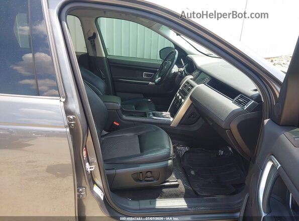 SALCP2BG7GH628348 2016 LAND ROVER DISCOVERY SPORT Gray Widok wnętrza z przodu