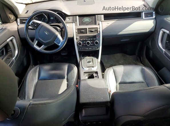 SALCP2BG7HH694948 2017 LAND ROVER DISCOVERY Серебряный Вид панели приборов