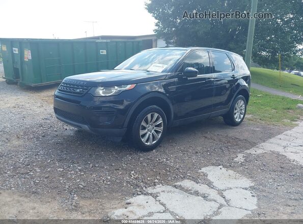 SALCP2BG8GH594601 2016 LAND ROVER DISCOVERY SPORT Black Առջևի ձախ երեք քառորդ տեսարան